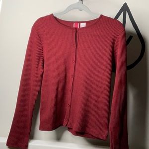 Red Merona sweater